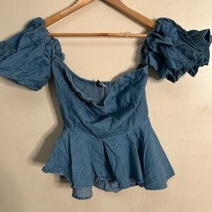 Off the shoulder top